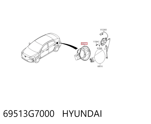  69513G7000 Hyundai/Kia