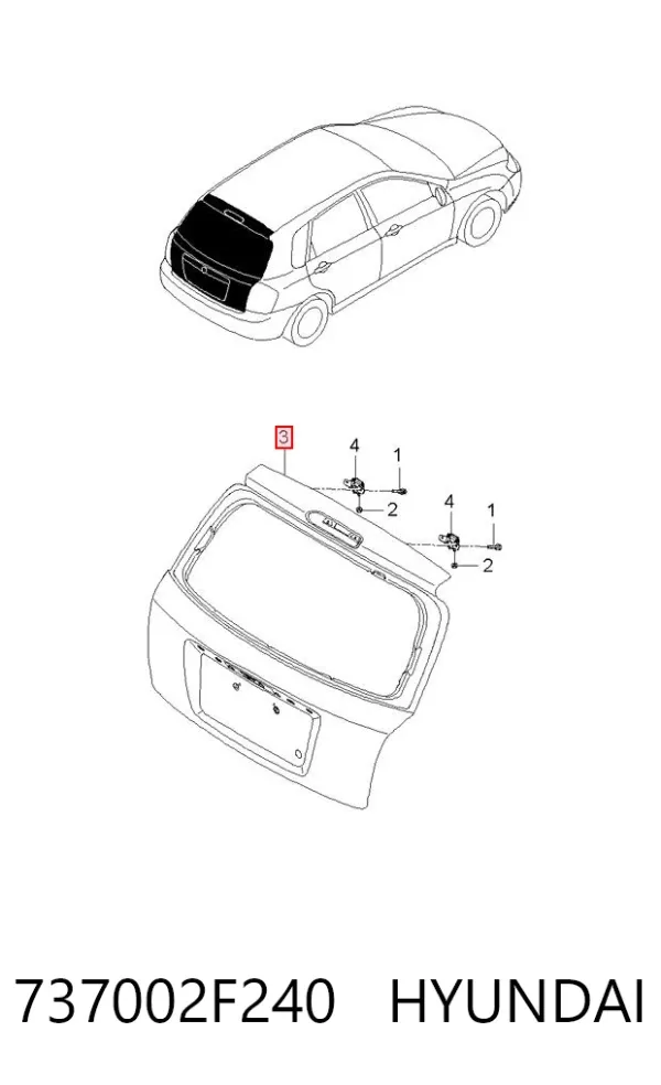 Ляда 737002F240 Hyundai/Kia