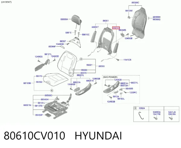  80610CV010 Hyundai/Kia