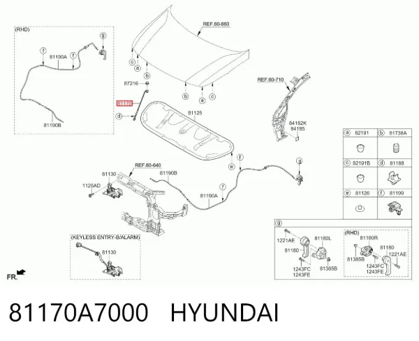  81170A7000 Hyundai/Kia