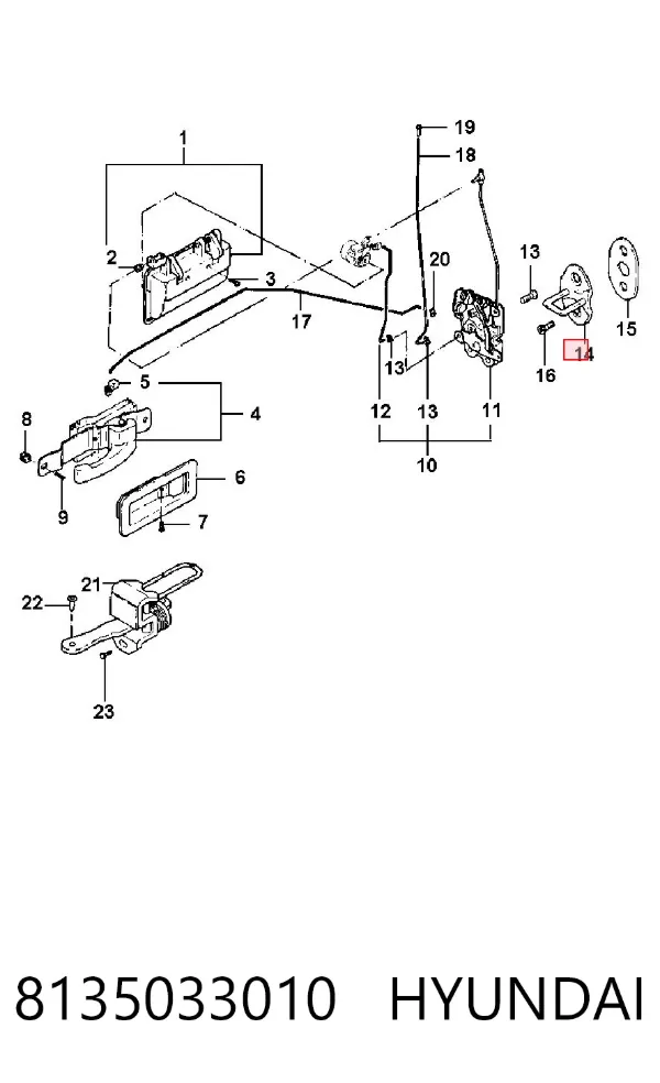  8135033010 Hyundai/Kia