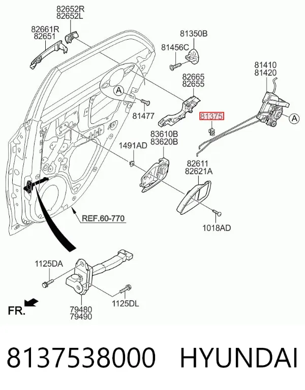  8137538000 Hyundai/Kia
