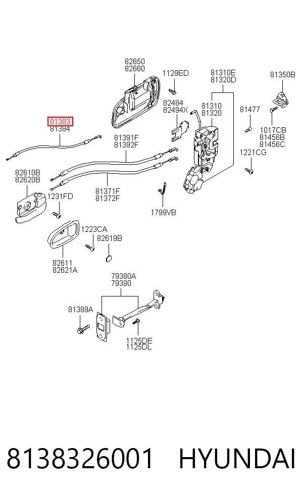  8138326001 Hyundai/Kia