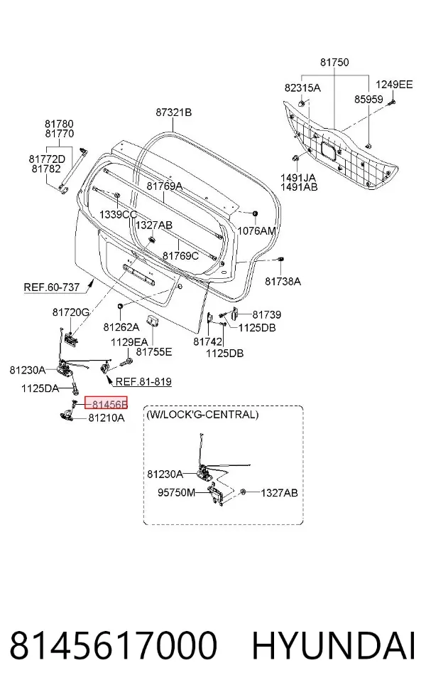  8145617000 Hyundai/Kia