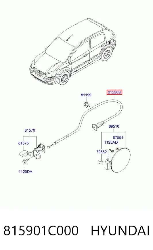  815901C000 Hyundai/Kia