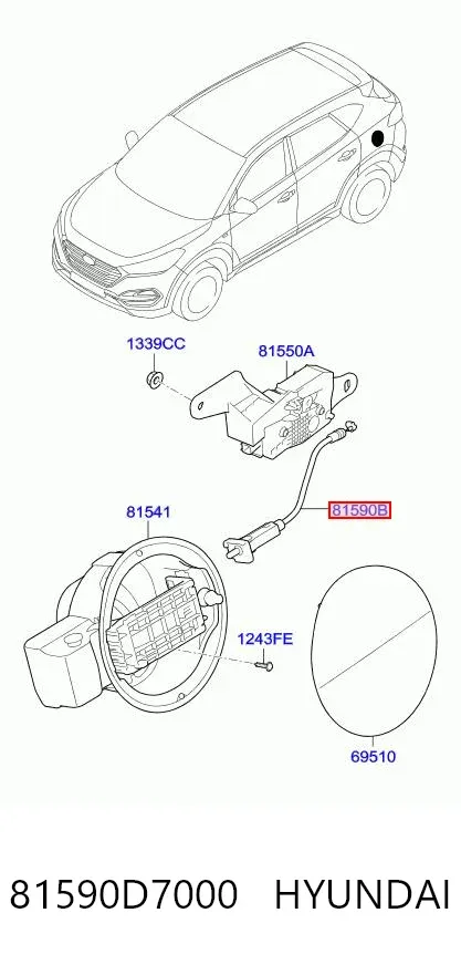  81590D7000 Hyundai/Kia