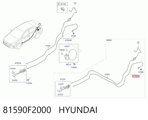  81590F2000 Hyundai/Kia