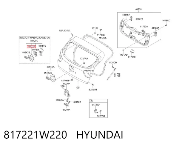  817221W220 Hyundai/Kia