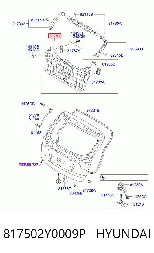  817502Y0009P Hyundai/Kia