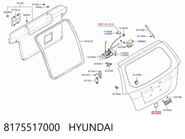  8175517000 Hyundai/Kia