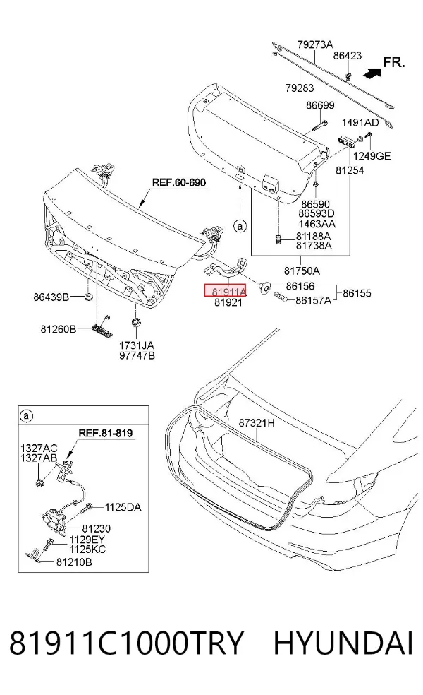  81911C1000TRY Hyundai/Kia