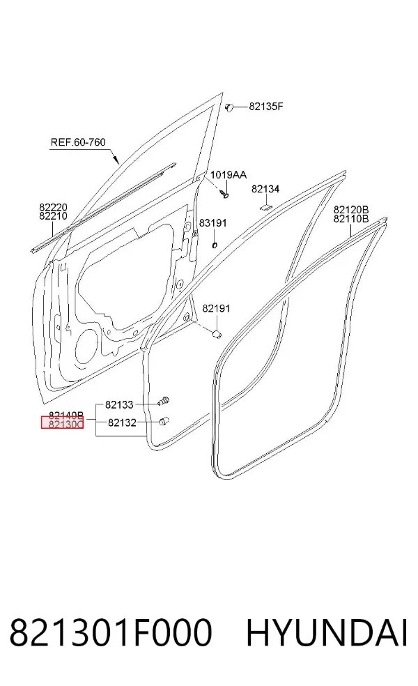  821301F000 Hyundai/Kia