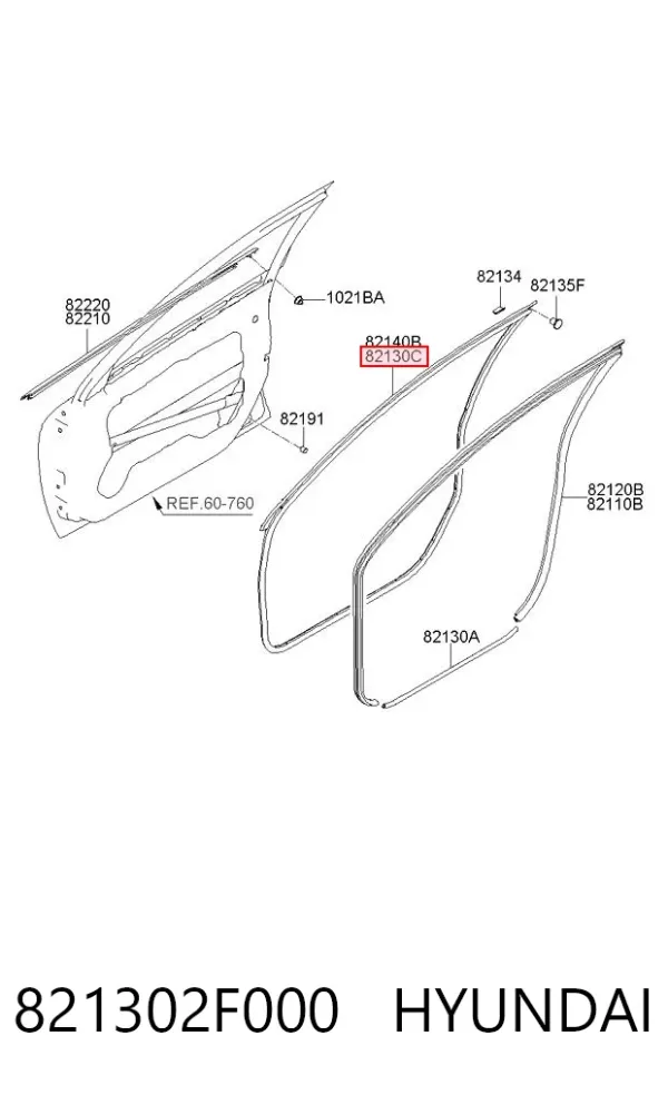  821302F000 Hyundai/Kia