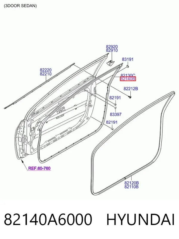  82140A6000 Hyundai/Kia