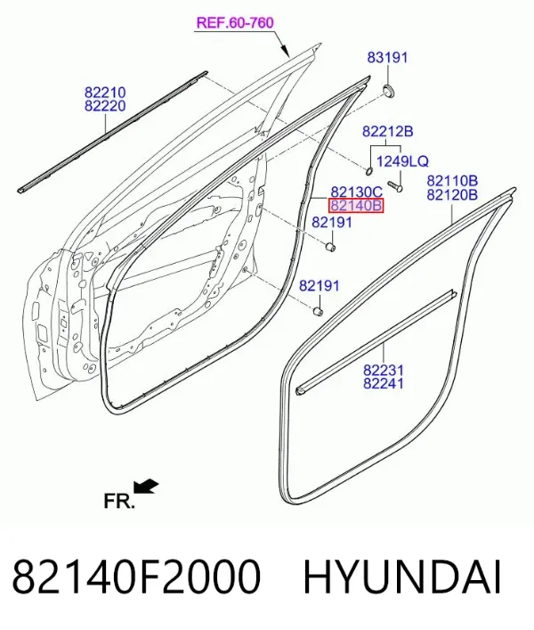  82140F2000 Hyundai/Kia