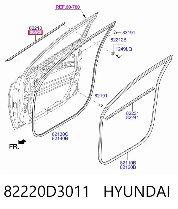  82220D3011 Hyundai/Kia