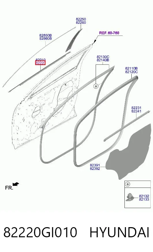  82220GI010 Hyundai/Kia