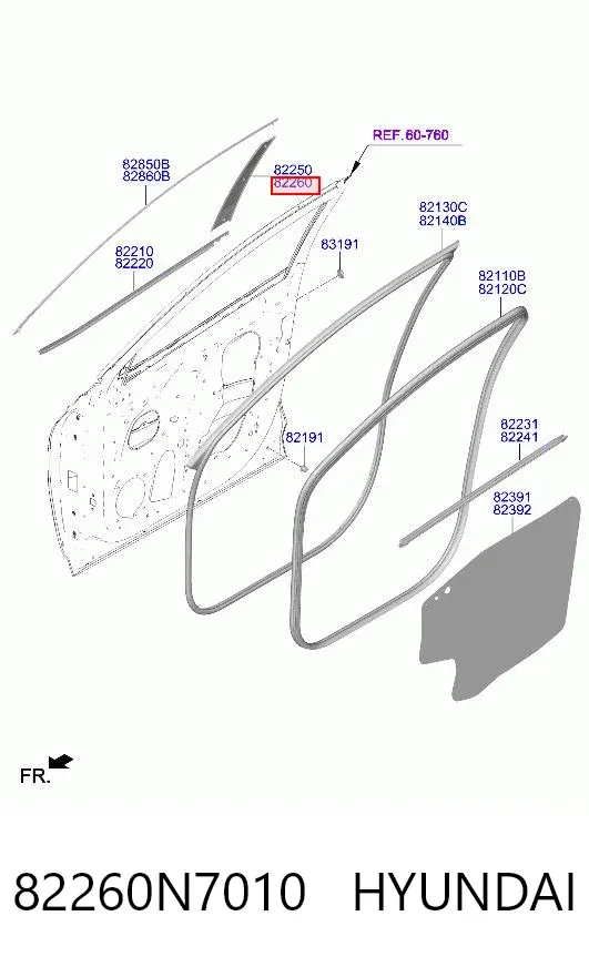 82260N7010 Hyundai/Kia
