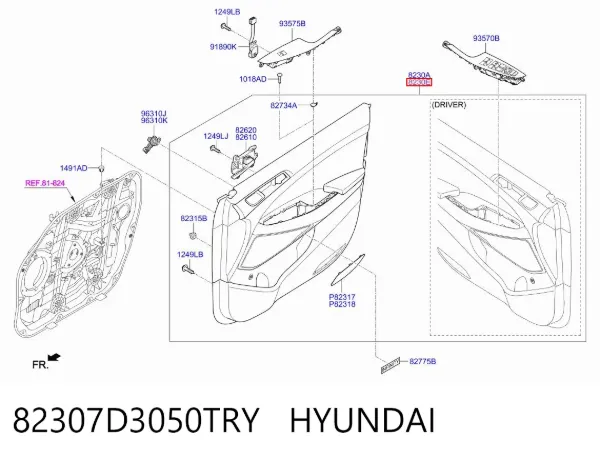  82307D3050TRY Hyundai/Kia