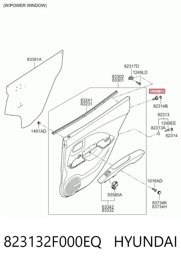 823132F000EQ Hyundai/Kia