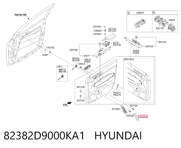  82382D9000KA1 Hyundai/Kia