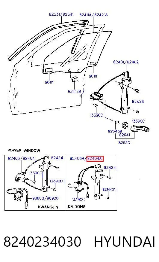  8240234030 Hyundai/Kia