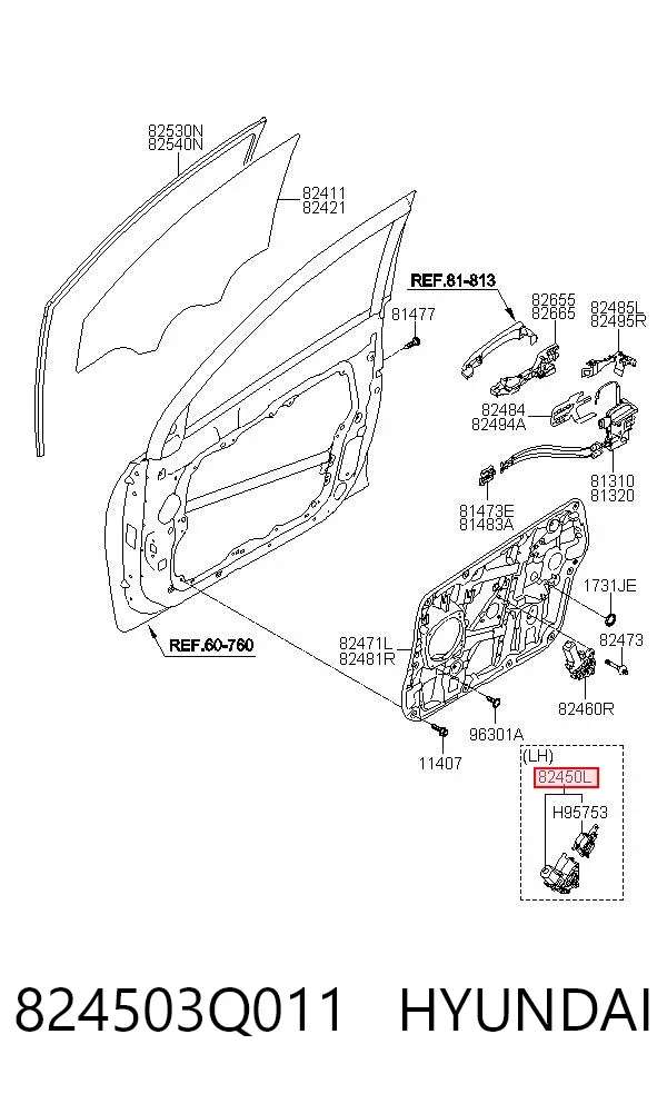  824503Q011 Hyundai/Kia