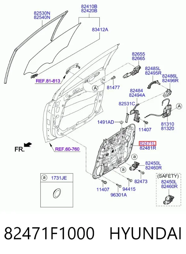  82471F1000 Hyundai/Kia