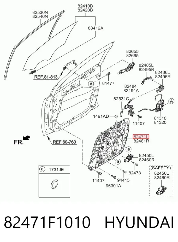 82471F1010 Hyundai/Kia