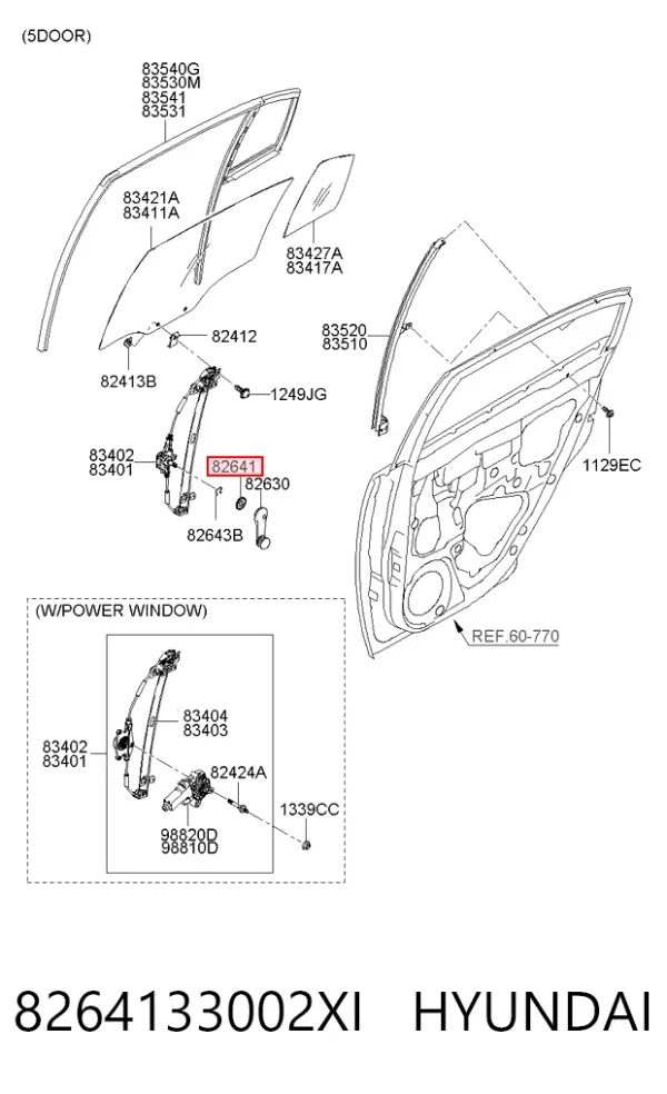  8264133002XI Hyundai/Kia