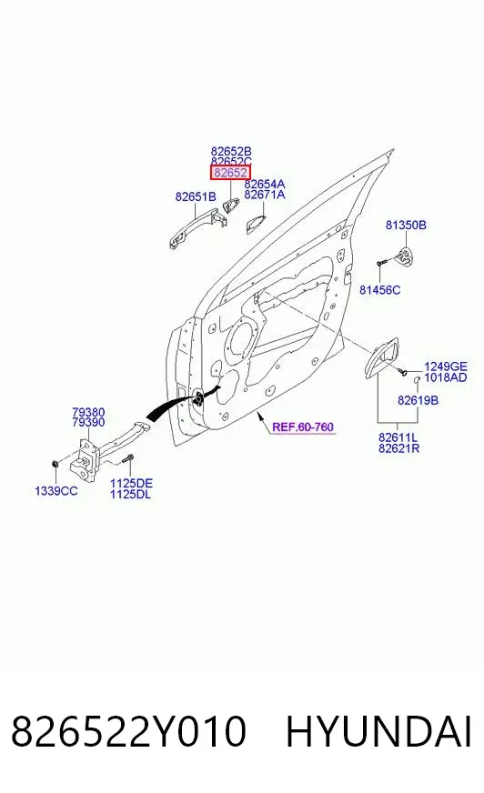  826522Y010 Hyundai/Kia