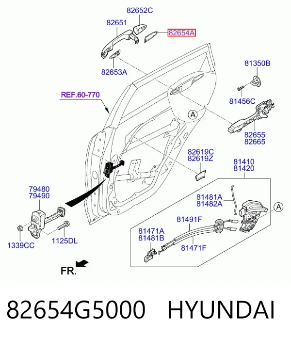  82654G5000 Hyundai/Kia
