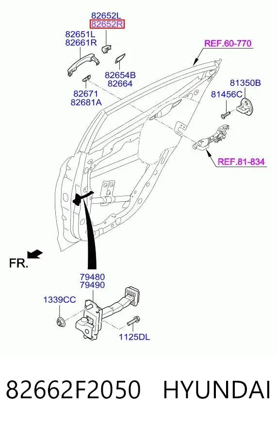 82662F2050 Hyundai/Kia