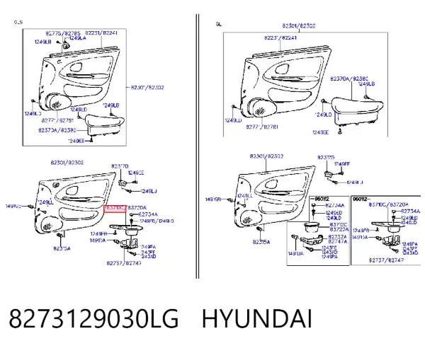  8273129030LG Hyundai/Kia