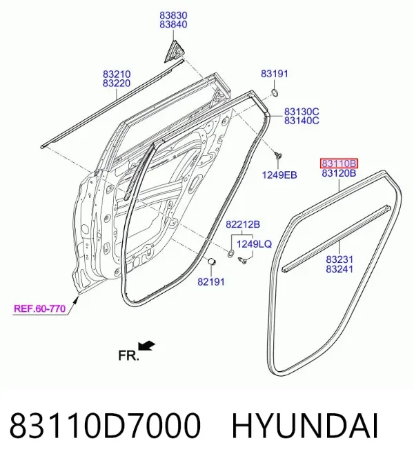  83110D7000 Hyundai/Kia