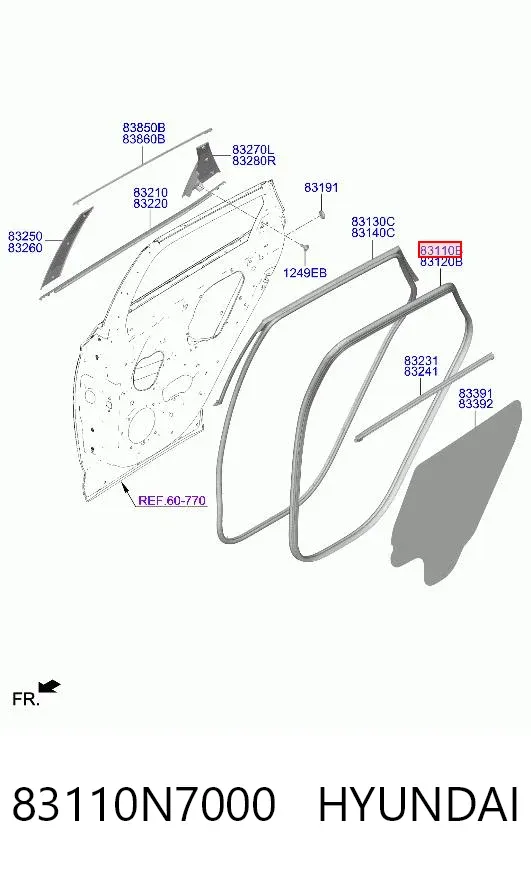  83110N7000 Hyundai/Kia