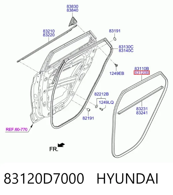  83120D7000 Hyundai/Kia
