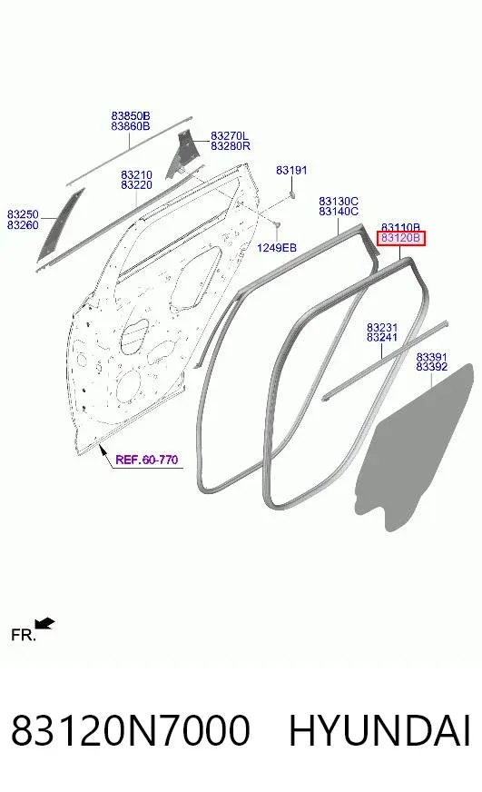  83120N7000 Hyundai/Kia