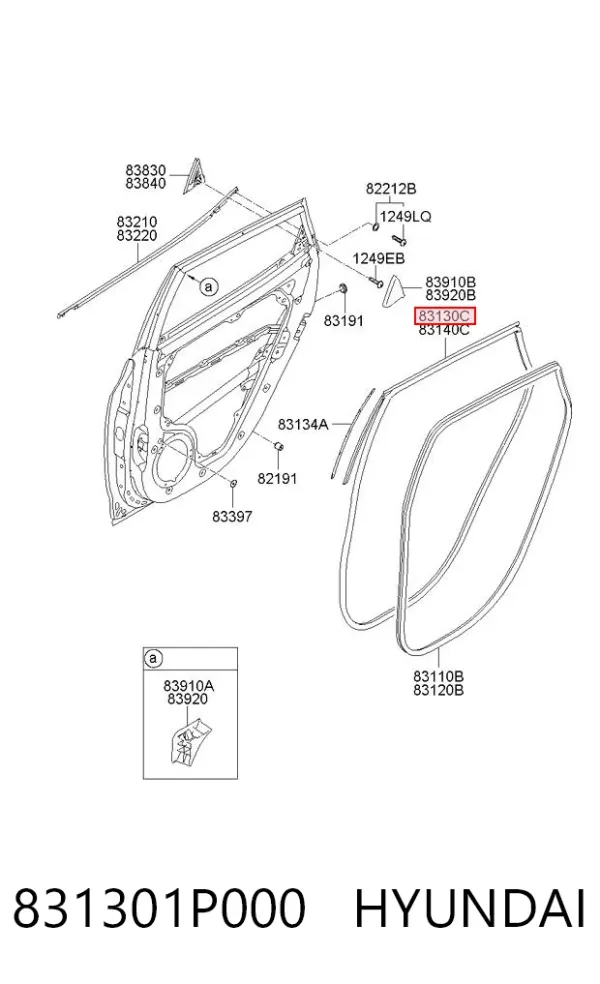  831301P000 Hyundai/Kia