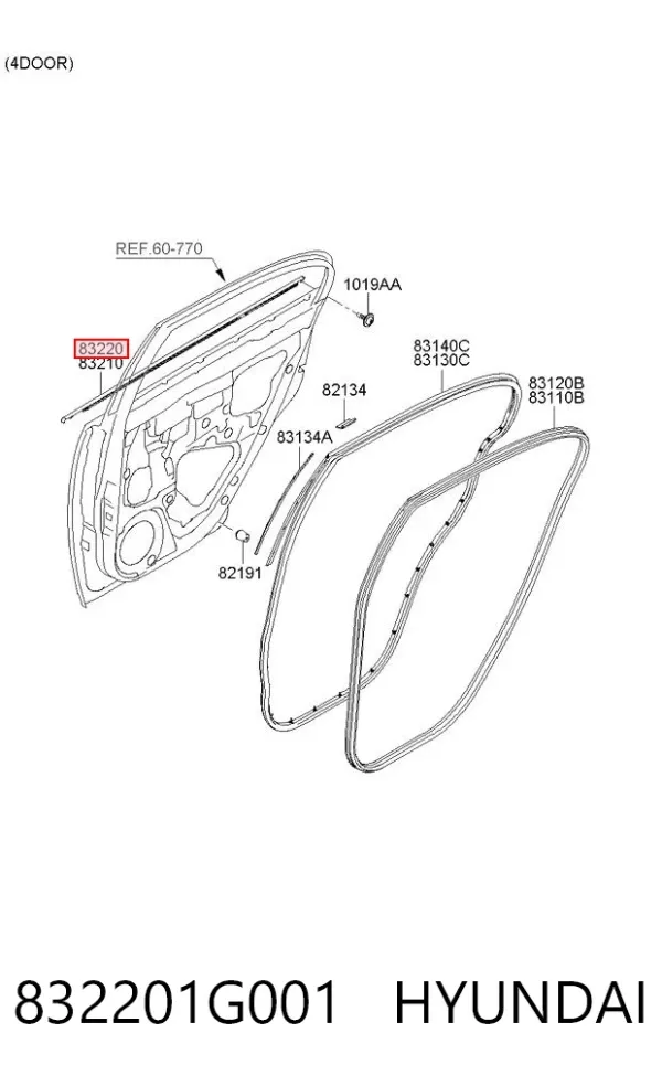  832201G001 Hyundai/Kia