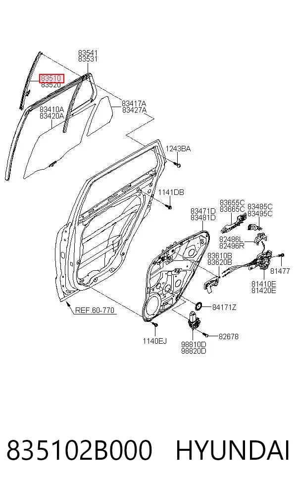  835102B000 Hyundai/Kia