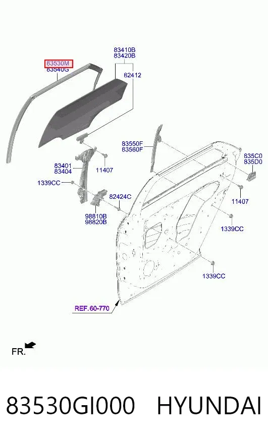  83530GI000 Hyundai/Kia