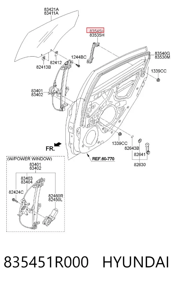  835451R000 Hyundai/Kia