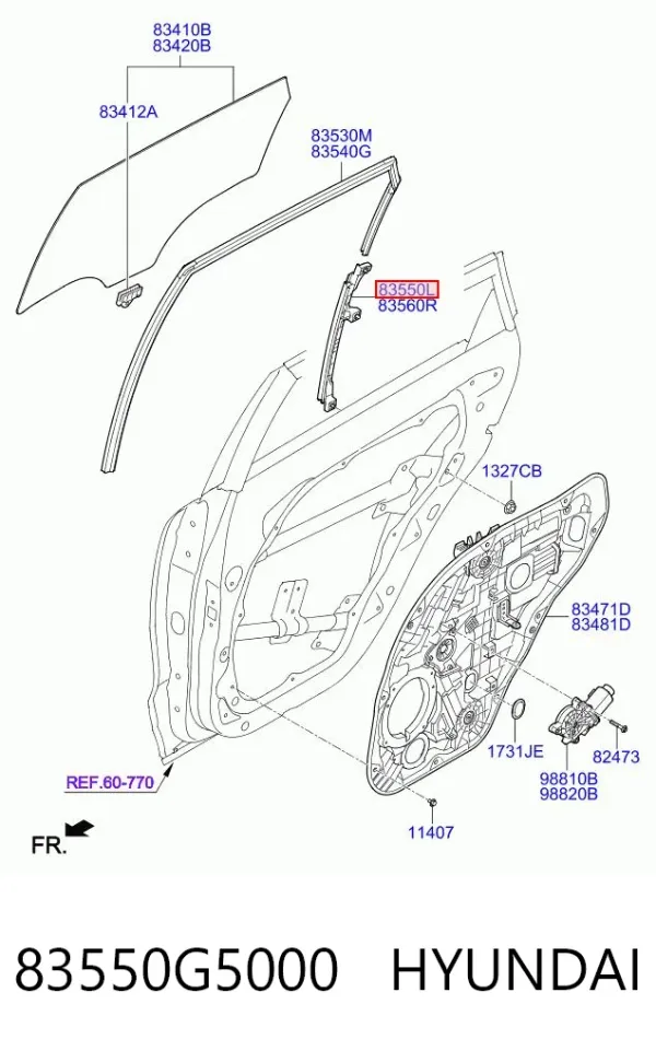  83550G5000 Hyundai/Kia