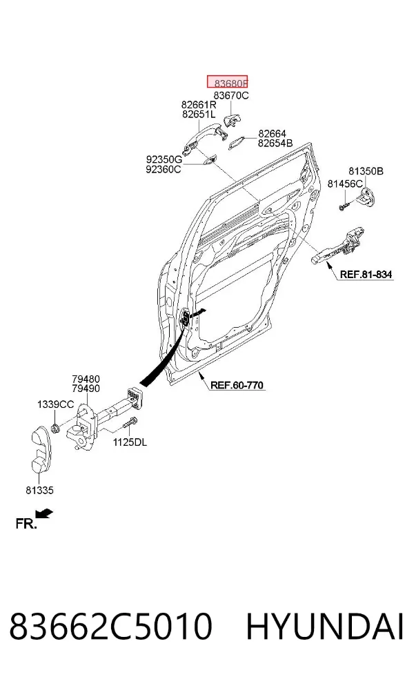  83662C5010 Hyundai/Kia