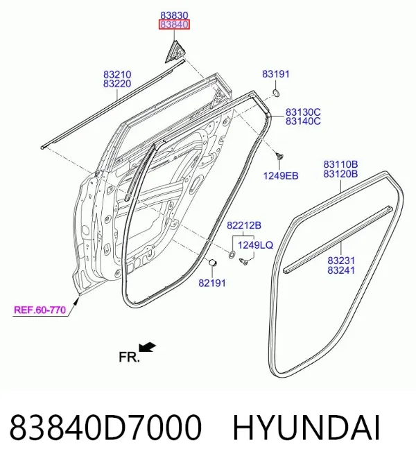  83840D7000 Hyundai/Kia