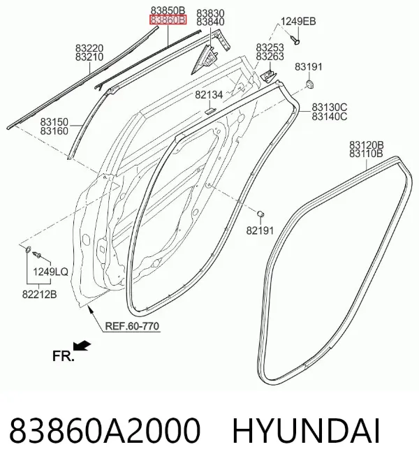  83860A2000 Hyundai/Kia