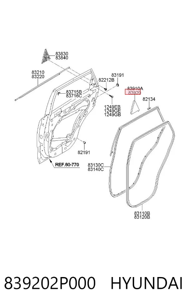  839202P000 Hyundai/Kia