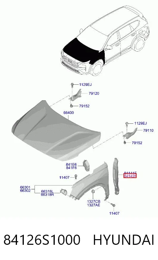  84126S1000 Hyundai/Kia