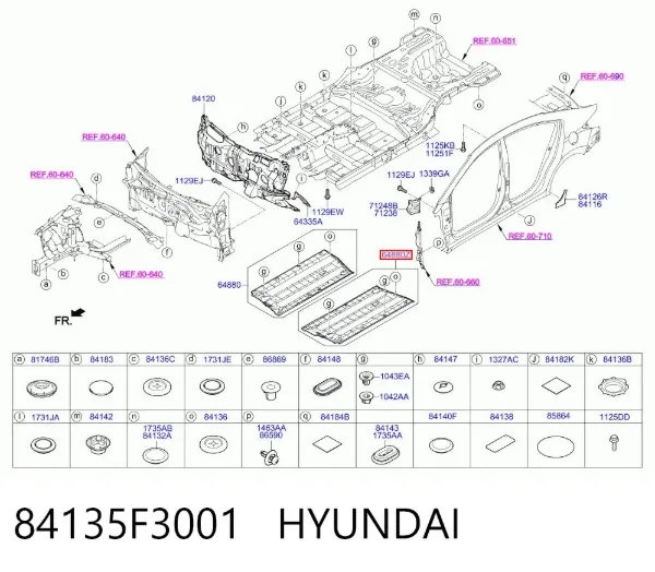  84135F3001 Hyundai/Kia